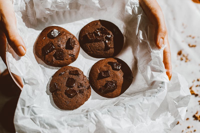 Nutella Cookie Dough Bites warm and gooey
