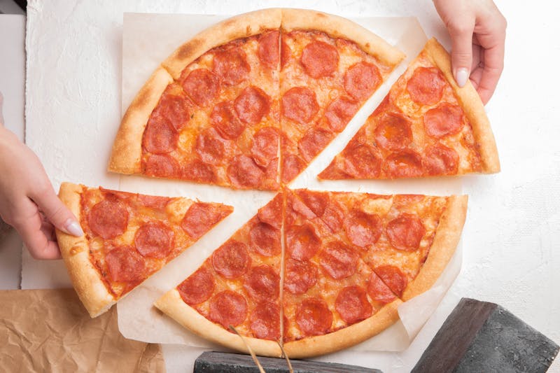 Veggie Ranch Pizza with fresh garden vegetables